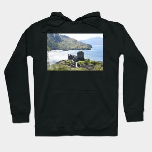 Eilean Donan Castle on a summer afternoon  in the Highlands of Scotland Hoodie